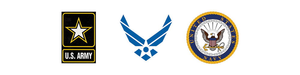 U.S. Army, U.S. Air Force and U.S. Navy