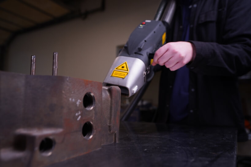 This Hand-Held Laser Makes Rust Literally Evaporate