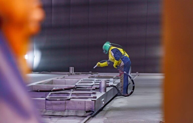 sandblasting